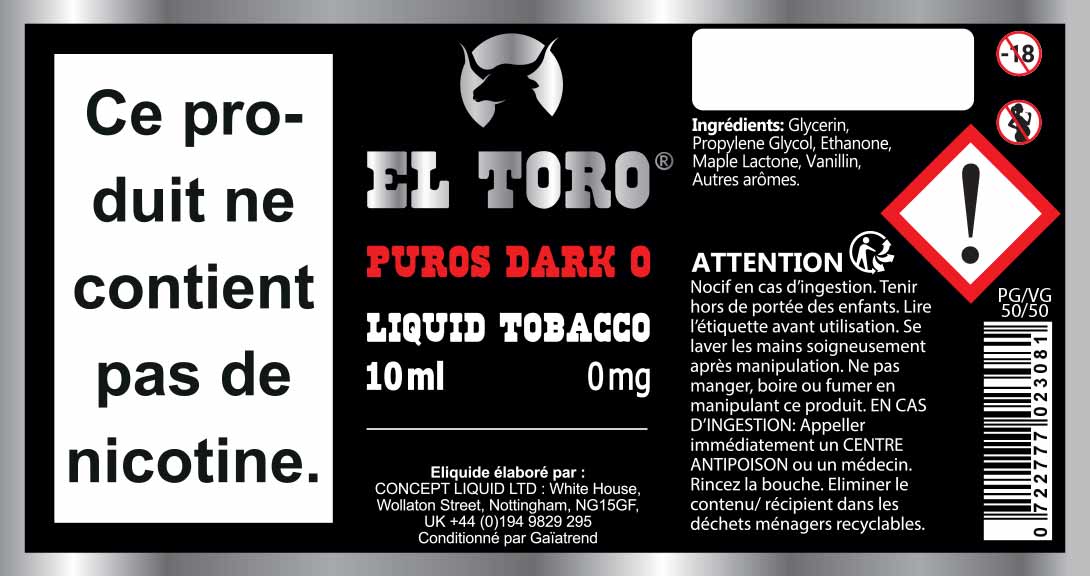 Puros Dark - El Toro - House of liquid PurosDark-0.jpg