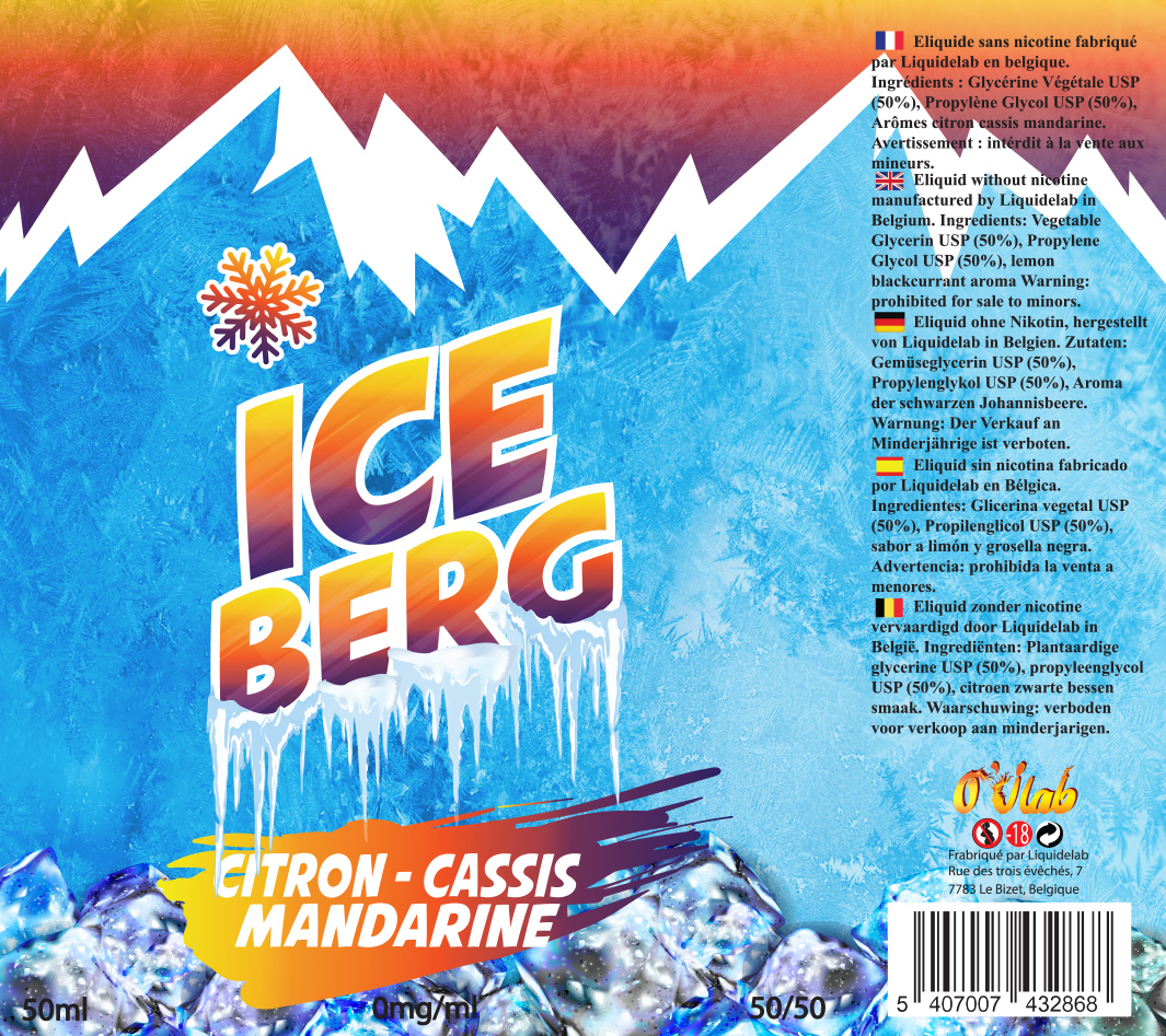 Iceberg Citron Cassis Mandarine - 50ml - O'Jlab citron-cassis-mandarine-ojlab.jpg